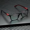 Women Sports Reading Glasses Anti-blue Light Reading Eyewear Black Red TR90 Frame Presbyopia Eyeglasses Glasses +1 To +4