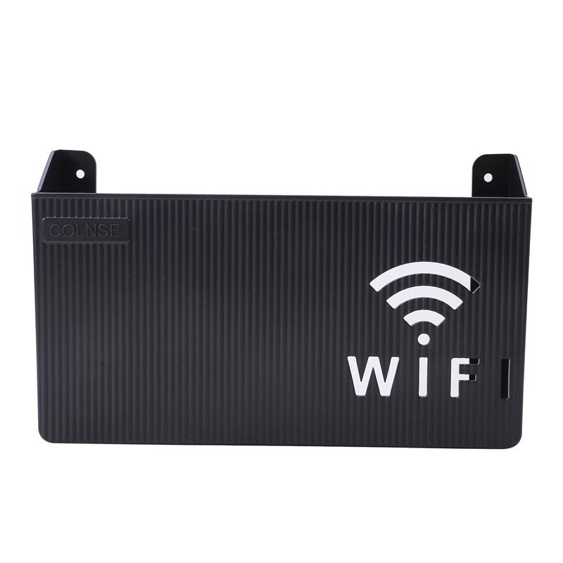 Беспроводной маршрутизатор Wi-Fi, полка, ящик для хранения, настенный органайзер из АБС-пластика, кабель, питание, браслет, органайзер, коробка для домашнего декора, новый
