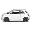 Bburago Масштаб Fiat 500e 2023 Белый Миниатюрный автомобиль Литой под давлением Готовый WT 1/24 / Автомобиль, Продукт, 18-21110