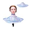 Детский круглый плащ для стрижки волос, водонепроницаемая тканевая накидка, складной домашний инструмент