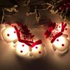LED Christmas Snowman Strings Christmas Tree Holiday Party Decoration