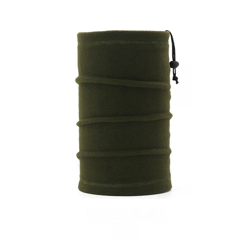 Индивидуальный ветрозащитный флисовый шарф-бафф: Многофункциональный зимний шарф для велоспорта и катания на лыжах