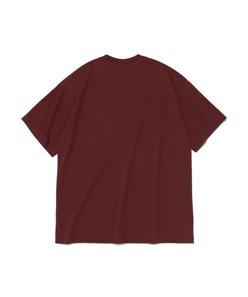 DAYLIFE Have A Dream Logo Short Sleeve T-Shirt (Wine)
