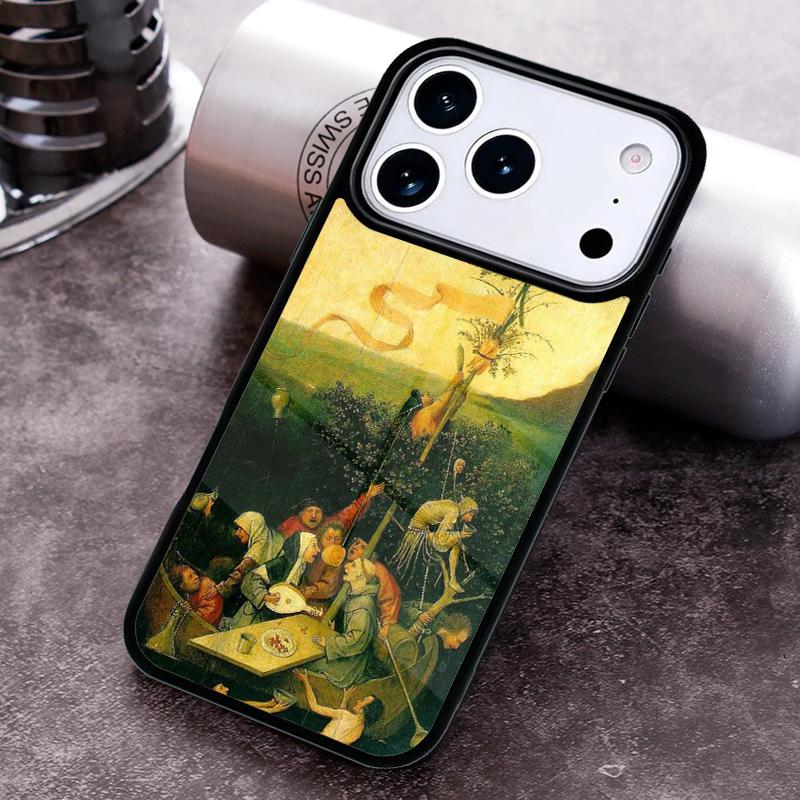 Hieronymus Bosch Art Painting print Phone Case for iPhone 17 16 15 Pro Max Air 14 13 12 11 Plus Shockproof Cover
