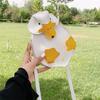 Women Duck Shape Bag Crossbody Female Soft PU Leather Shoulder Bag Girls Cute Cartoon Duck Handbags and Purses