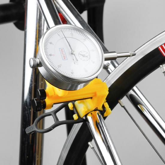 Bike Wheel Truing Stand Tool with Dial Indicator Fork Frame Mount MTB Road