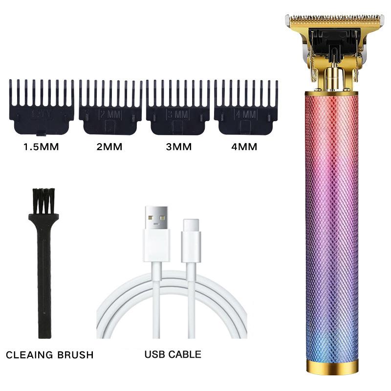 Профессиональная машинка для стрижки волос T9 для мужчин Электрическая машинка для стрижки волос T9 Парикмахерская бритва Перезаряжаемый триммер для волос Бритье бороды