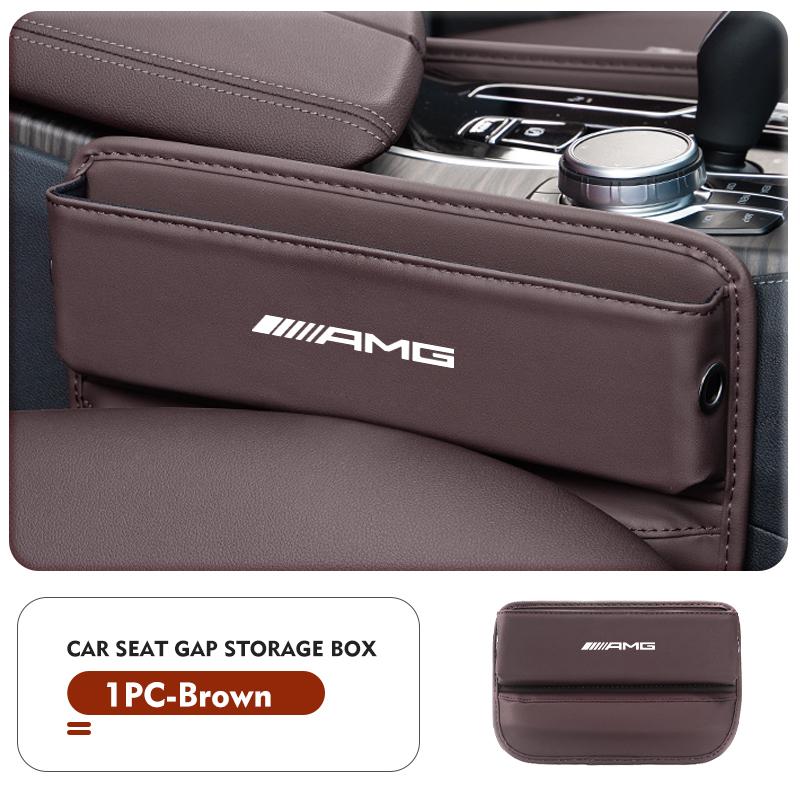 CSF1 Multifunction Car Seat Slit Gap Organizer For Mercedes Benz AMG C180 C300 W124 W176 W177 C200 C260 GLC CLE CLA