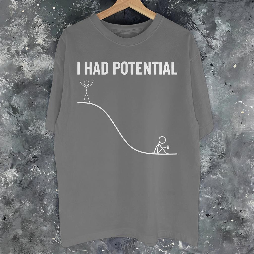 Unisex Unisex Graphic Printing Ihadpotential T Shirt Tee 100 Cotton Tshirts Clothing
