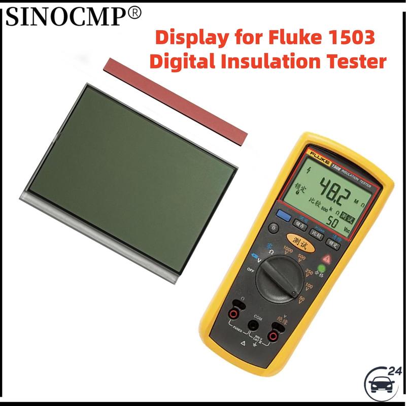 Car LCD Display for Fluke 1503 1507 1508 Digital ulation Tester LCD Display Replacement and Maintenance Car Repair Parts