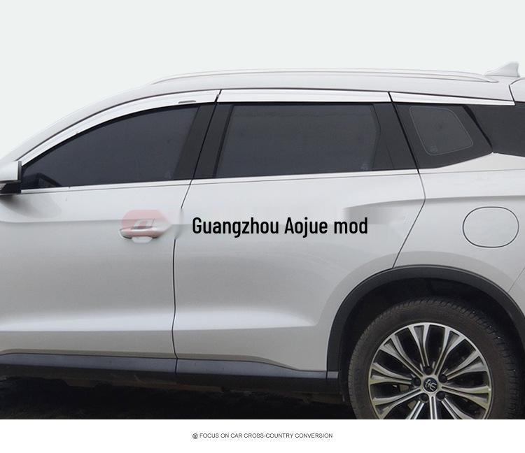 Electroplated Rain Guards for BYD Song Pro/PLUS/MAX DMI Window Eyebrows