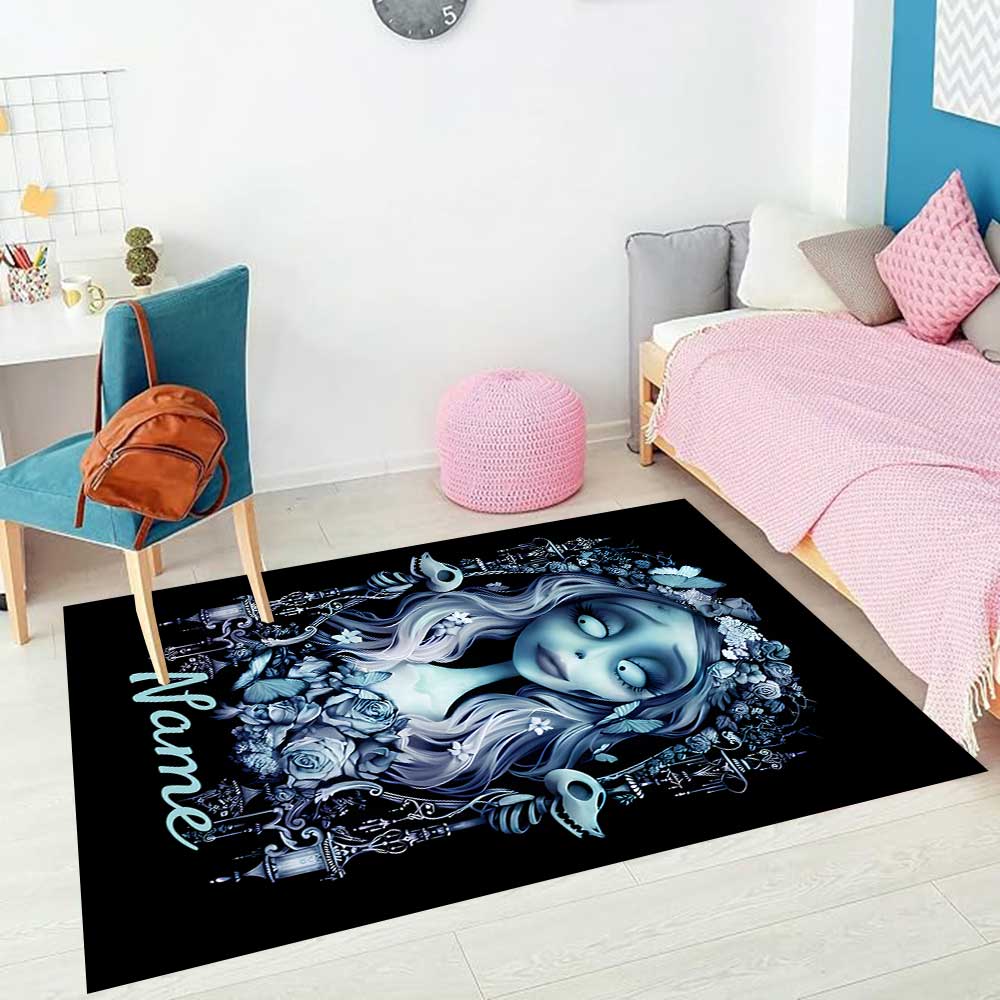 Warner (4) Customize your name rug, office chair cushion, home bedroom living room gift.
