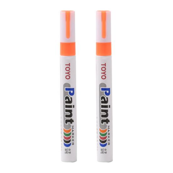 2 шт., ручки для краски с отметками шин, водонепроницаемые, устойчивые к выцветанию, ручки для краски с точным нанесением, аксессуары для автомобилей