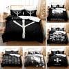 3D Printed Hip Hop Burzum Bedding Set Duvet Cover Bedroom Comforter Single Twin King Size Quilt Cover Home Textile 2/3PCS