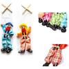 MISS. CHEN 7&7 2 Packs Clown Marionette Puppet Toy String Puppet for Funny Parent-Child Interactive Toy Wooden Doll Family Pretend Play Puppetry