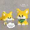 Micro Particle Pet Building Blocks - Cute Dog & Cat Toy Compatible with LEGO
