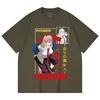 230 Gsm 100% Cotton Chainsaw Man V40 Power Print Unisex Heavy Cotton T Shirt