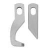 Sewing Machine Upper and Lower Blades Steel TF122 TF123 Overlocker Machine Blade Set