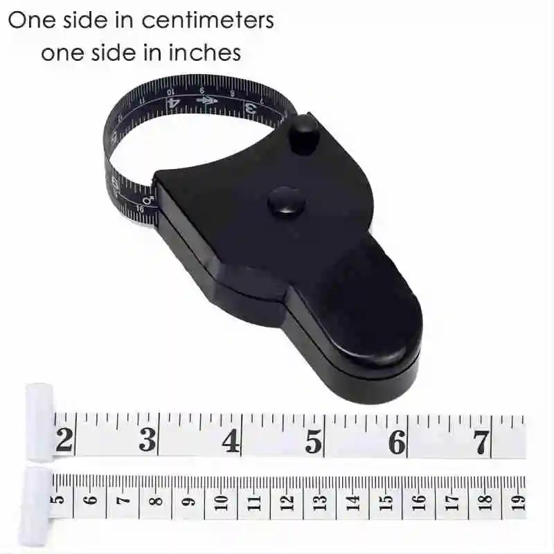 Portable Fitness Telescopic Health Tape Measure With Handle Torch Y-shaped Tape Measure Waist Circumference Tape Measure