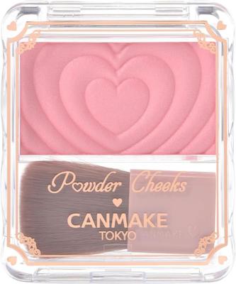 Пудра Canmake Cheeks P01 Powerful Pink 1,8 г Cheek Clear Gloss Pink