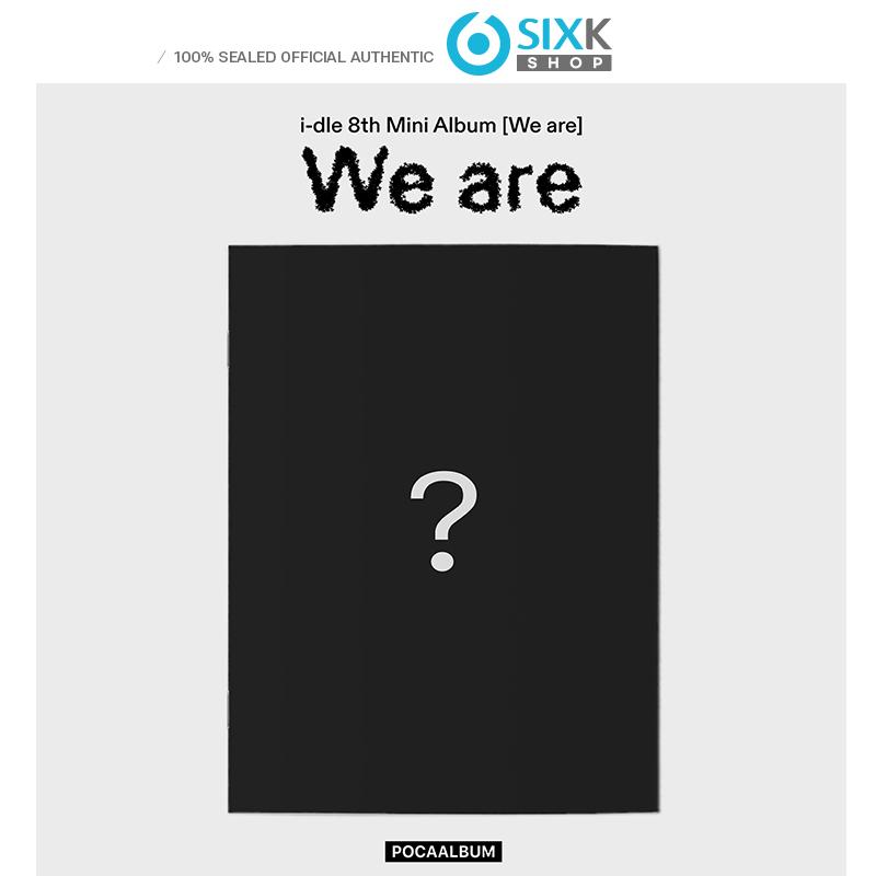 [Предзаказ] i-dle 8th MINI ALBUM [We Are] POCAALBUM (Фотокнига Вер) (Онлайн-преимущество)