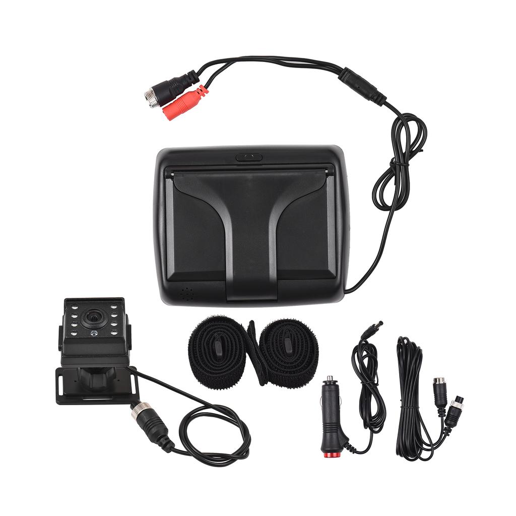 Baby Car Monitor 1080P Monitor Camera for Baby Rear Facing Seat 4.3 Inch Folding Car Seat Mirror