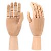 Flexible Jointed Doll Wooden Hand Model 10 Inches Tall Home Decor Human Artist Models Sketch Mannequin Model Movable Limbs