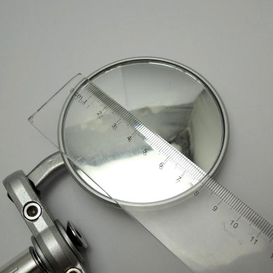 1 Pair 7/8inch Universal Round Handlebar End Motorcycle Rearview Side Mirror