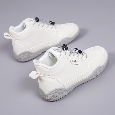 Новая повседневная обувь, женская универсальная обувь средней высоты, спортивная обувь на толстой подошве