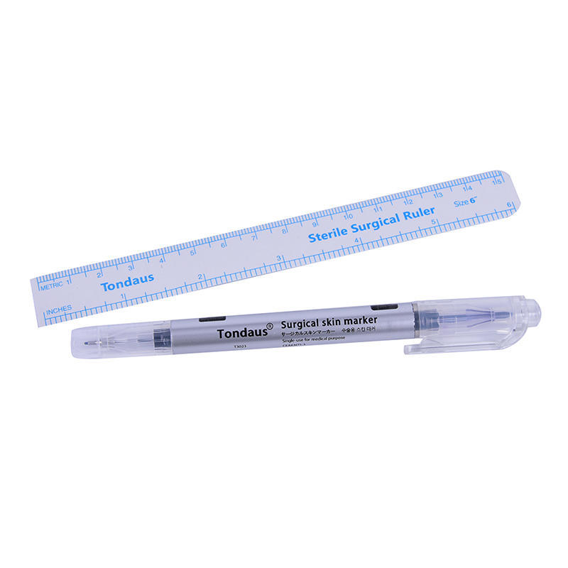 Профессиональный хирургический маркер для кожи, линейка, инструмент для разметки, татуировки, пирсинга, перманентного макияжа,