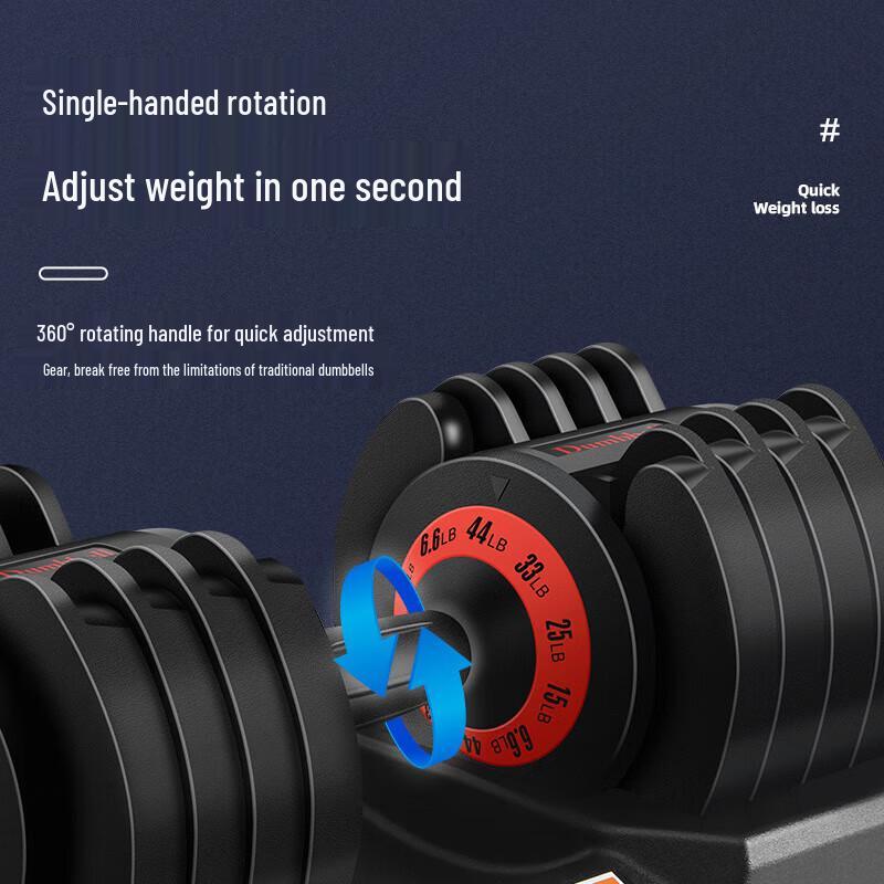 Hoircure 25kg Adjustable Dumbbell Set