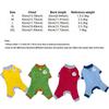 Warm Dog Jumpsuit Soft Puppy Pajamas Pet Base Shirt Winter Pet Overalls  Autumn Winter