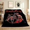 Slayer Art Flannel Blanket Throw Blanket Soft Warm Sofa Bed Camping Car home Decor Unique Christmas Gift C9301377