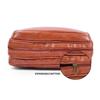 ADISA Laptop Messenger Office Bag Briefcase for Work for Men (LB6051-TAN)