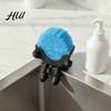 Decorative Sink Accessories Cute Little Man Hanging Sponge Holder, Durable Plastic Drain Rack with Fast Draining Ventilation, Anti Slip Countertop
