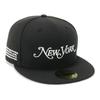 New Era Cap 59FIFTY New York Magazine Collaboration Black 7 5950 NYMG BLK 1/2