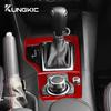 Carbon Fiber Gear Shift Panel Sticker for Mazda 3 Axela 2014-2016 LHD RHD Interior Accessories