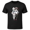 Аниме Графическая Футболка Date A Live Куруми и Оригами Горничные