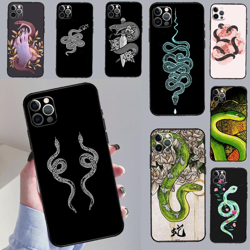 Чехол для телефона с рисунком змеи для Samsung Galaxy S25 S26 Ultra S20 S21 S22 S23 S24 S10 Plus S25 FE Cover Coque