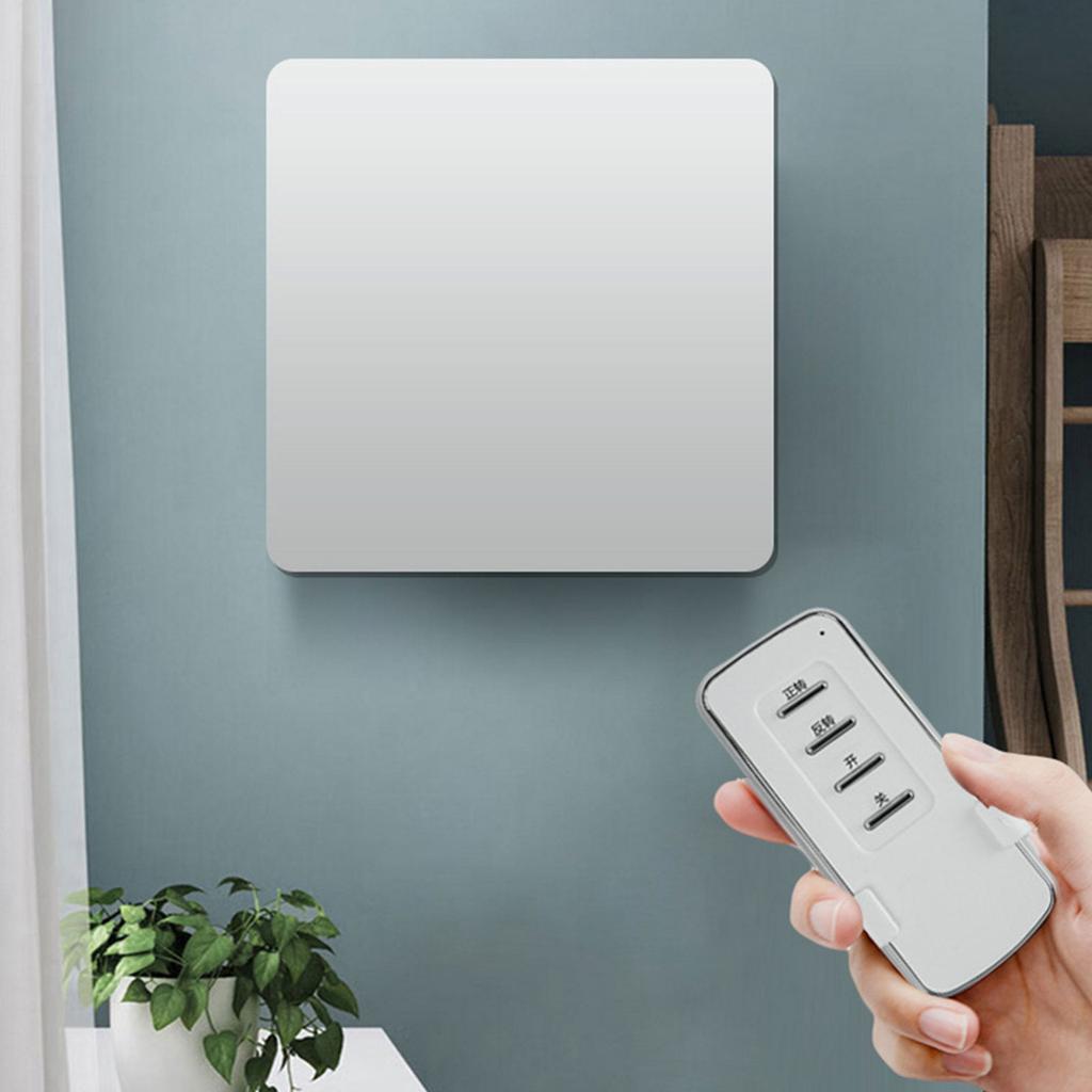 Bathroom Exhaust Fan 100mm with Humidity & Timer Quiet Operate Powerful 12W Ventilation Fan Simple Installs for Kitchen