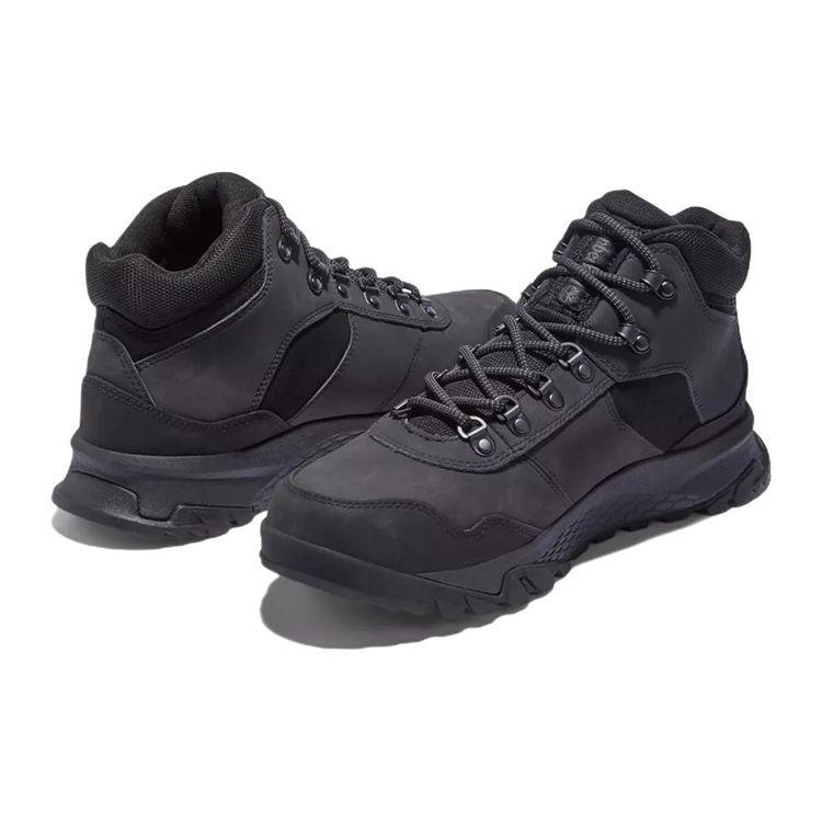 Timberland Lincoln Peak кожаные водонепроницаемые прочные ботинки для отдыха на природе мужские ботинки черного цвета A2G6D015