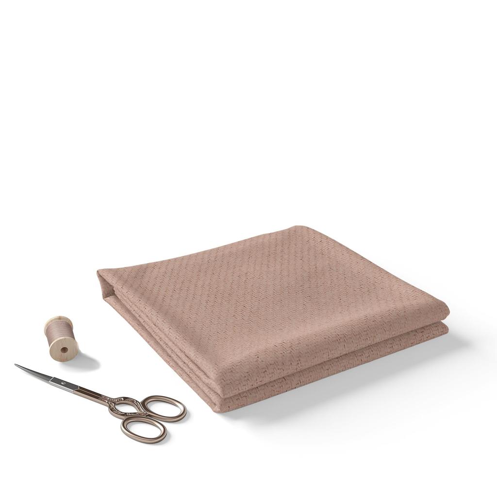 Бежевая фланелевая ткань из 100% хлопка, окрашенная в пряже – плотность 425 г/м², ширина 148 см – идеально подходит для курток, рубашек и обивки