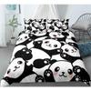 Panda Doona Quilt Duvet Cover Set Pillowcase Single Double Queen King Size Bed