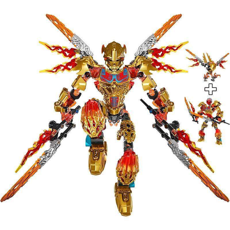 DIY Biochemical Warrior Master Domestic Building Blocks Skeleton Spider King Mech Assembly Combination toys for children gifts