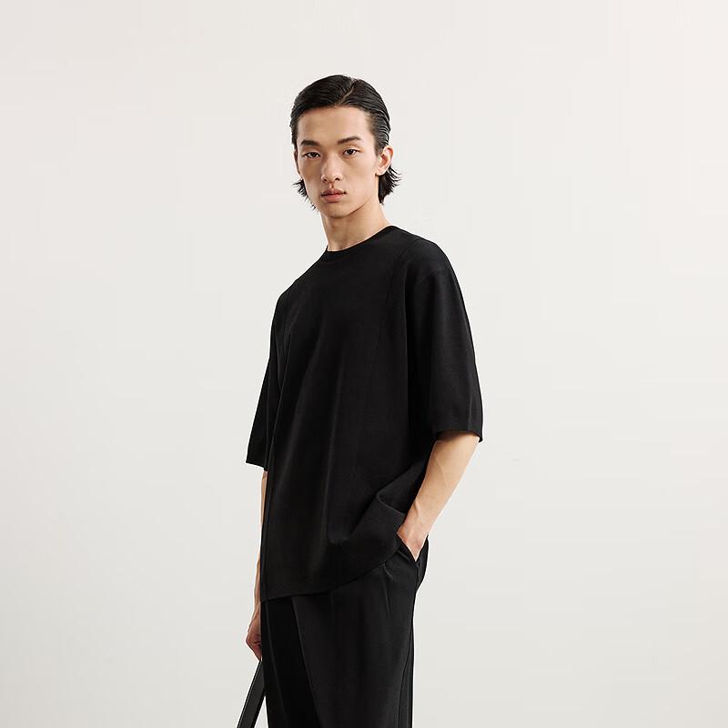 Мужская трикотажная футболка CROQUIS с коротким рукавом и круглым вырезом