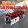 4 USB LCD RV Solar Converter 1500W Car Power Inverter 12V To AC 220V/AC 110V Outlets