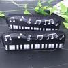 Layer Piano Note Pencil Bag Musical Note Piano Pouch Student Pencil Case Musical Pencil Cases
