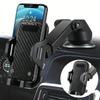 Universal Car Phone Holder - Strong Suction Cup Mount for Navigation & Smartphones (Multifunctional Clip)