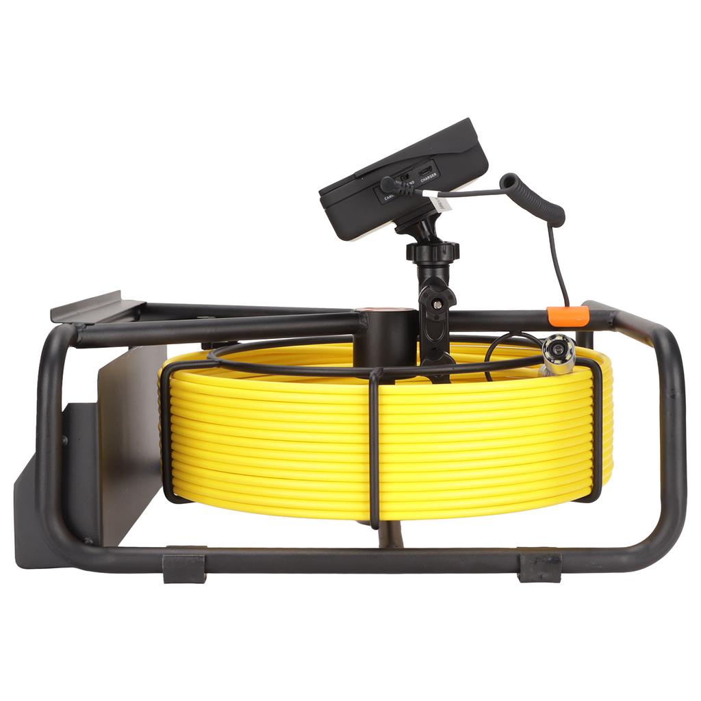 4.3in Display Home Pipe Endoscope Plumbing Inspection Video Camera Built In 16G Card