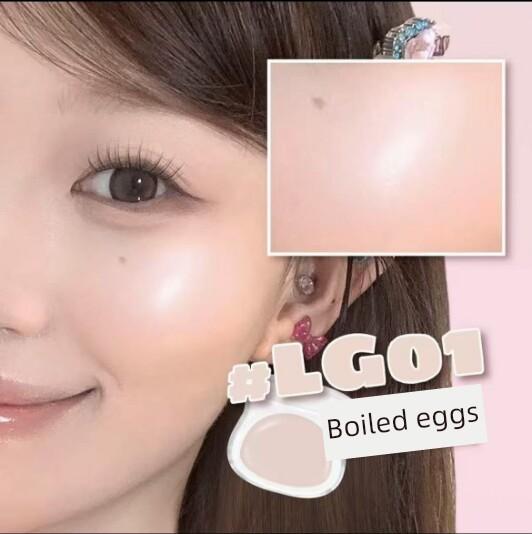 Grace Series New Product~ Li Meng Little Bear Water Glow Cream Blush Multi-Use Highlighter for Contouring and Brightening